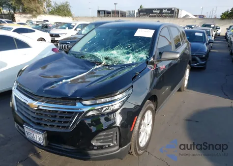 2024 Chevrolet Equinox Fwd Ls из США, поврежденный, VIN 3GNAXHEG8RL308870